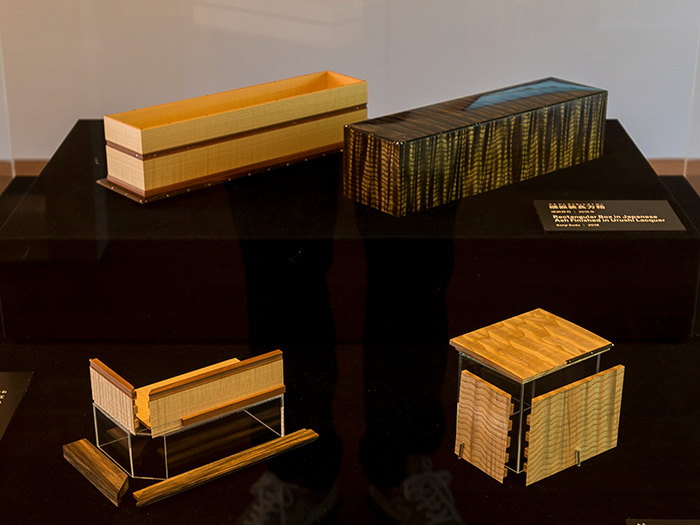 uru Box in嵌装长方器(Rectangular Japanese Ash ready in urushi漆器and Sashimono Joint kitchen)